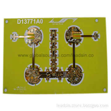 Multilayer FPC with HASL Surface Finish and 0.5mm Minimum Hole Size